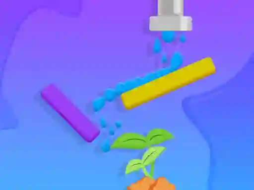 Spel Sprinkle Plants Puzzle Game online