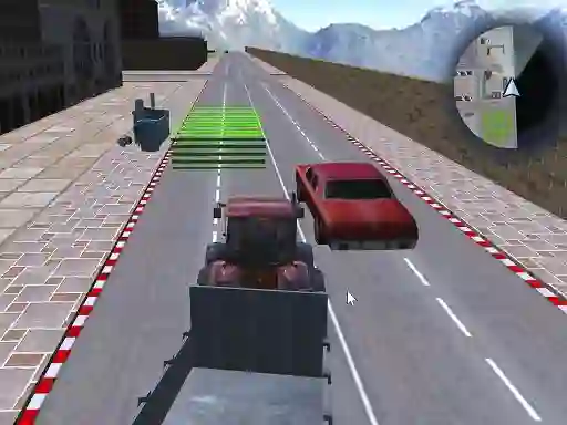 Spel Tractor Driving Garbage collect online