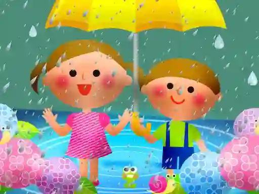 Spel Kids Rainy Day Puzzle online