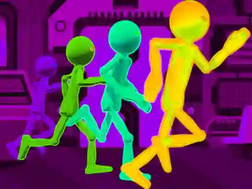 Spel Stickman Escape Parkour online
