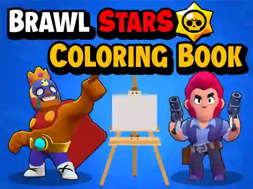 Spel Brawl Stars Coloring Books online