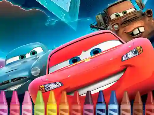 Spel McQueen Coloring online