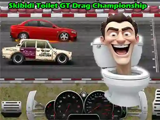 Spel Skibidi Toilet GT Drag Championship online