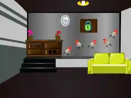 Spel Grey Checked Room Escape online