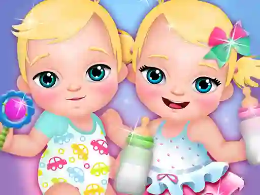 Spel My New Baby Twins online