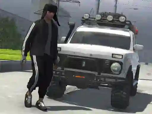 Spel Russian Taz Driving 3 online