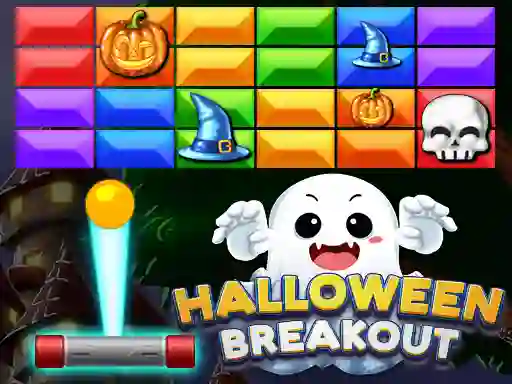 Spel Halloween Breakout online
