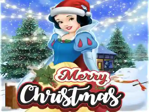 Spel Snow White Xmas DressUp online