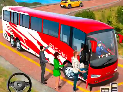 Spel Modern Bus Simulator New Parking Games online