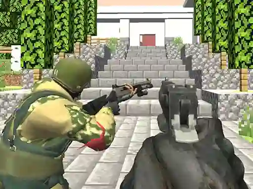 Spel Blocky siege online