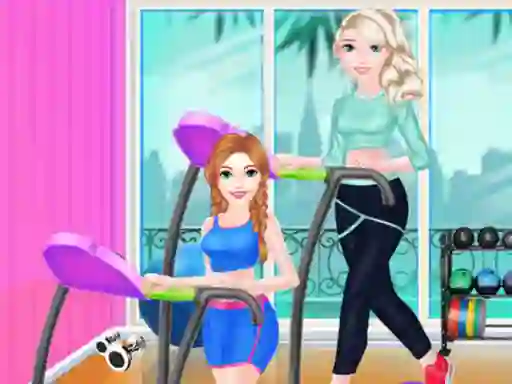 Spel Friends Fat To Fit Day online