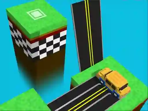Spel Blocky Taxy ZigZag online