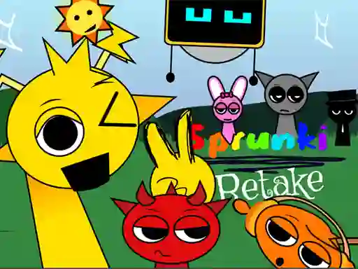 Spel Sprunki Retake FINAL v4 online