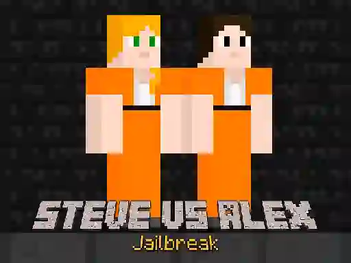 Spel Steve vs Alex Jailbreak online