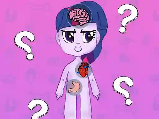 Spel My Little Pony Learning The Body online