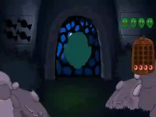 Spel Green Monster Forest Escape online