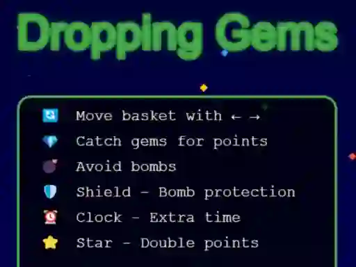 Spel Dropping Gems online