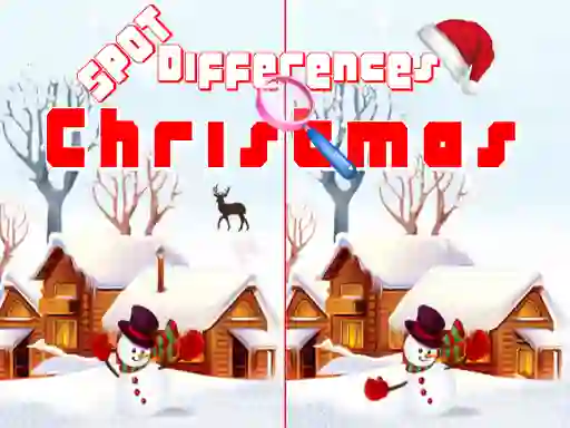 Spel Christmas 2020 Spot Differences online