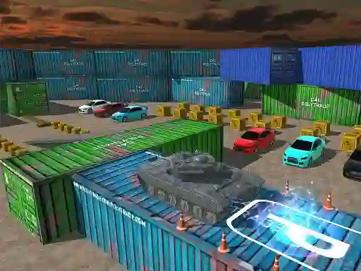 Spel Tank Parking 3D Sim online