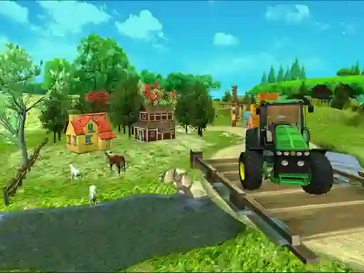 Spel Cargo Tractor Farming Simulation Game online