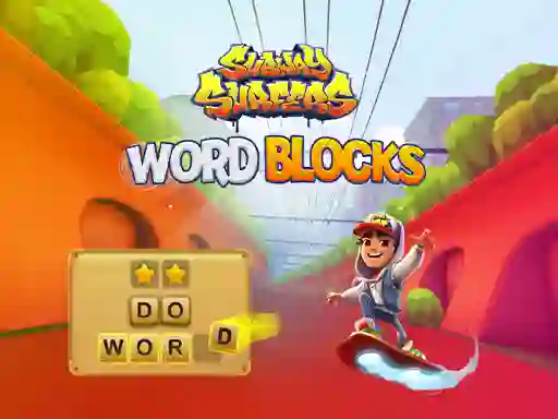 Spel Subway Surfers Word Blocks online