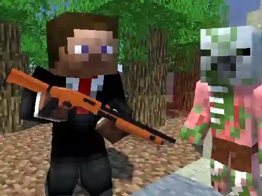 Spel Zombie Shooter Survival online