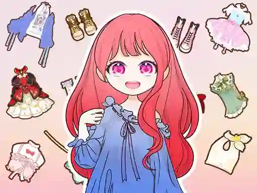 Spel Dress Up Sweet Doll online