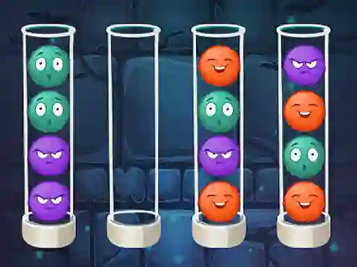 Spel Fluffy Balls - Sorting online