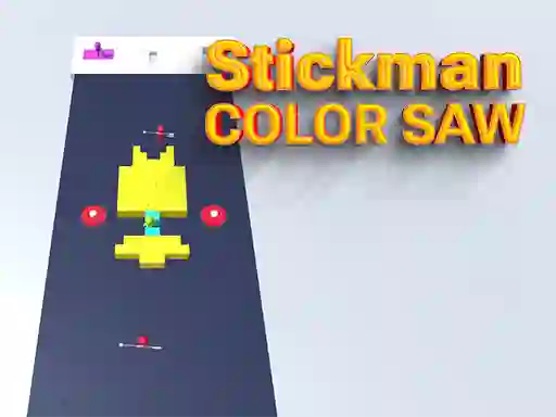 Spel Stickman Color Saw online