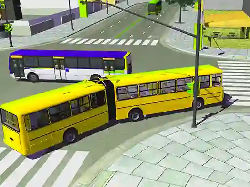 Spel Bus crazy driver online