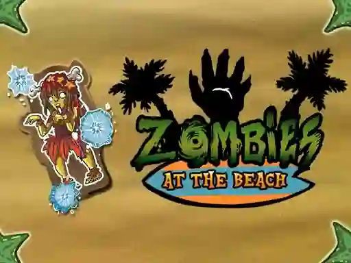 Spel Zombies at the beach online