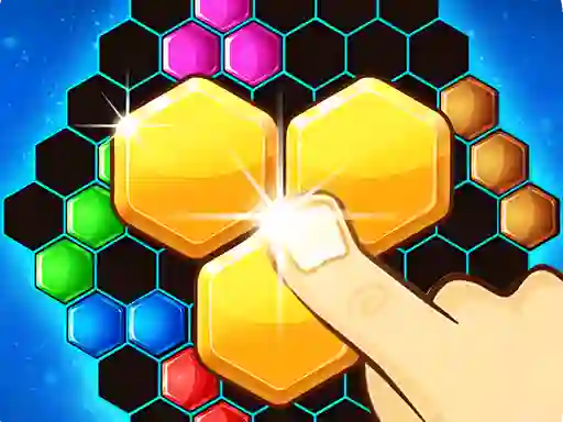 Spel Hexa 2048 Puzzle Block Merge online