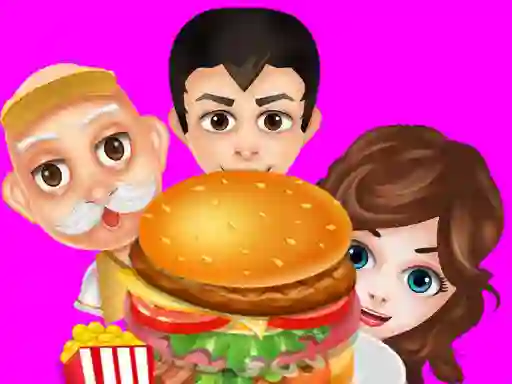 Spel Buger Cooking Food Shop online