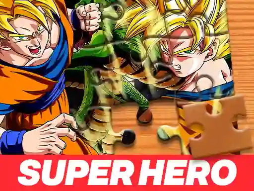 Spel Dragon Ball Super Hero Jigsaw Puzzle online