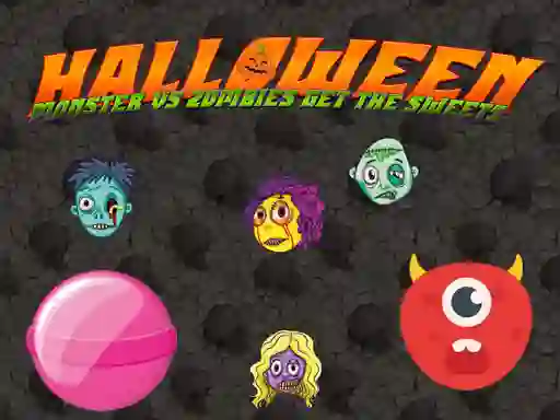 Spel Halloween Moster Vs Zombies online