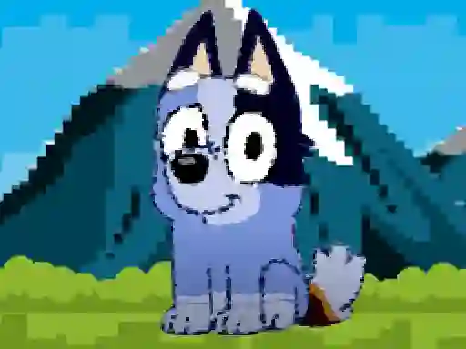 Spel Bluey dog pixal online