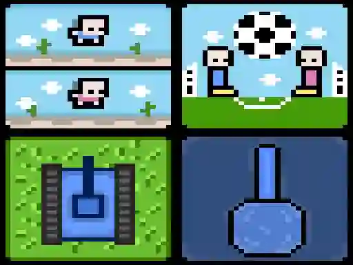 Spel 4 Games For 2 Players online