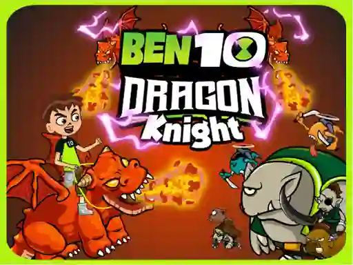 Spel Ben 10 Dragon Knight online