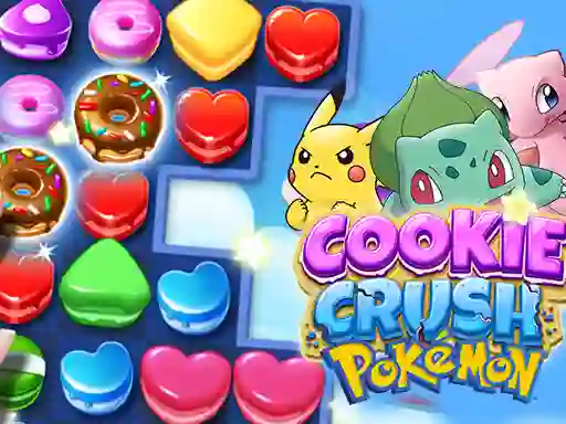Spel Cookie Crush Pokemon online