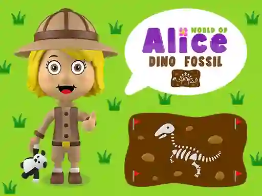Spel World of Alice Dino Fossil online