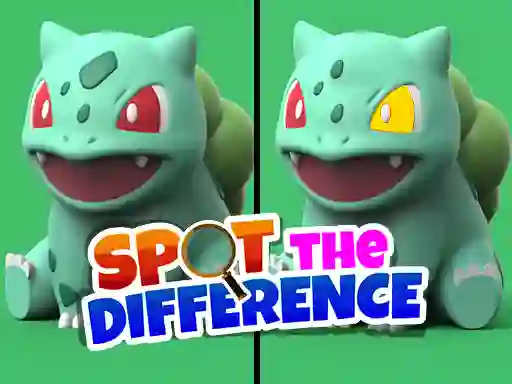 Spel Pokimon Spot the differences online