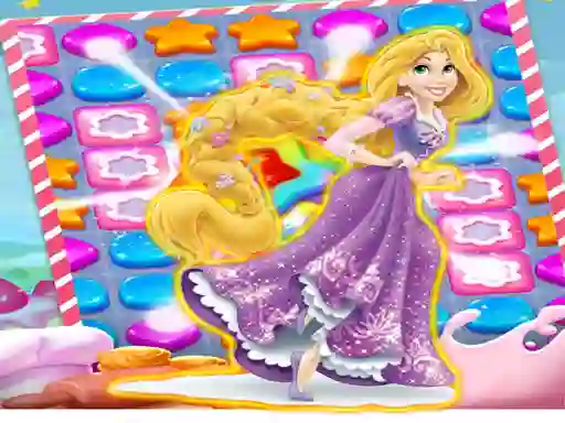 Spel Princess Rapunzel Match3 online