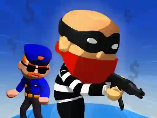 Spel Bank Robbery Puzzle Shooter online