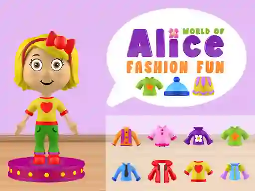 Spel World of Alice Fashion fun online