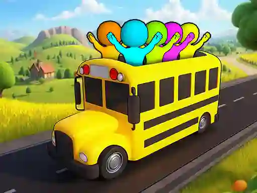 Spel Bus Match: Color Parking Jam online