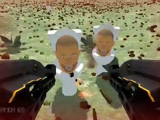 Spel Shooting Survival Skibidi Toilet online