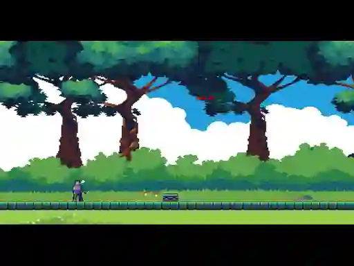 Spel Smoke man runner 2d online