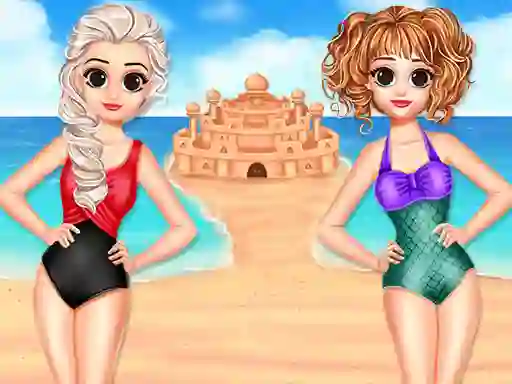 Spel Princess Summer Sand Castle online