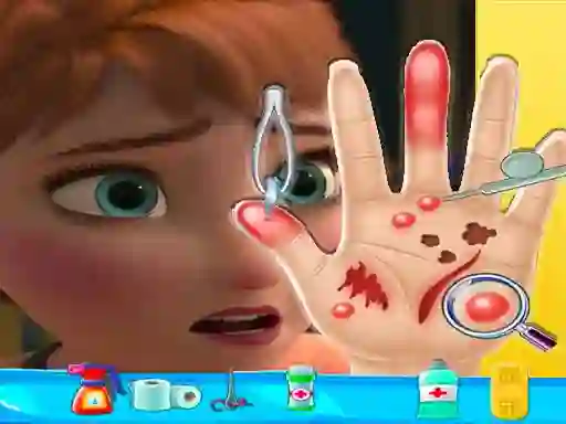 Spel Anna hand doctor online
