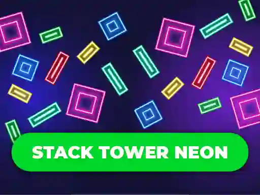 Spel Stack Tower Neon: Keep Blocks Balance online
